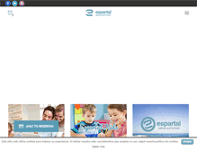 Tablet Screenshot of clubespartal.com